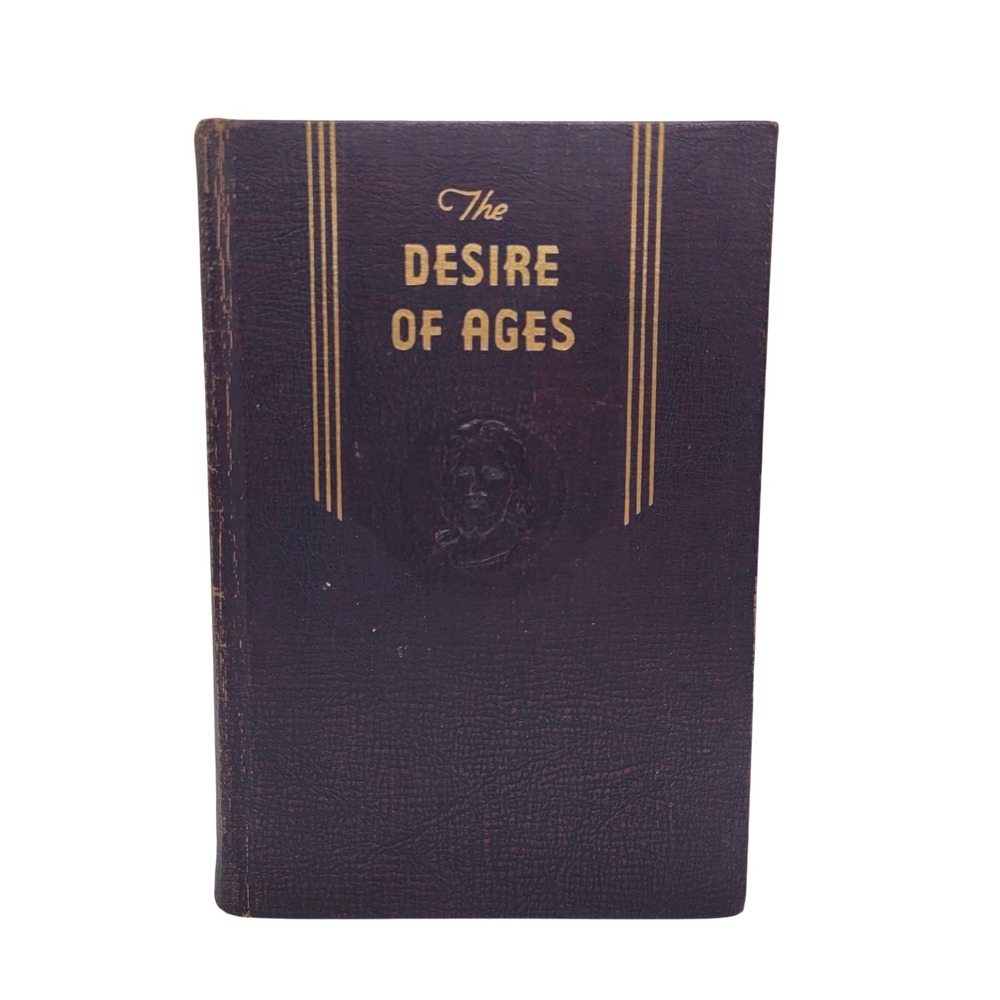 The Desire of Ages Ellen G White 1940 Hardcover Pacific Press Religious Vintage